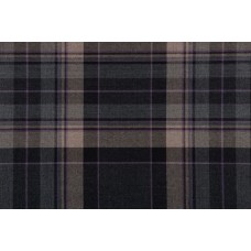 Medium Weight Hebridean Tartan Fabric - Clunie Burn Charcoal